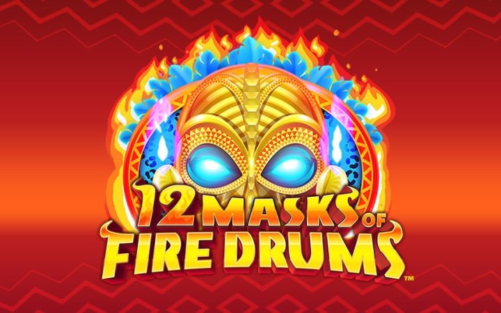 12 Masks of Fire Drums
