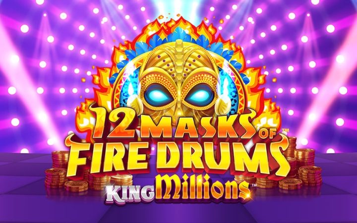 12 Masks of Fire Drums King Millions