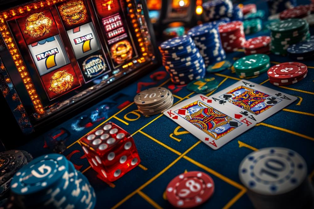 Unlock bonus features and huge wins on slots