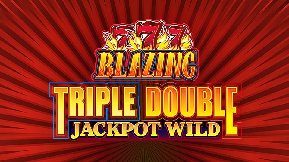 Blazing 777 Triple Double Jackpot Wild