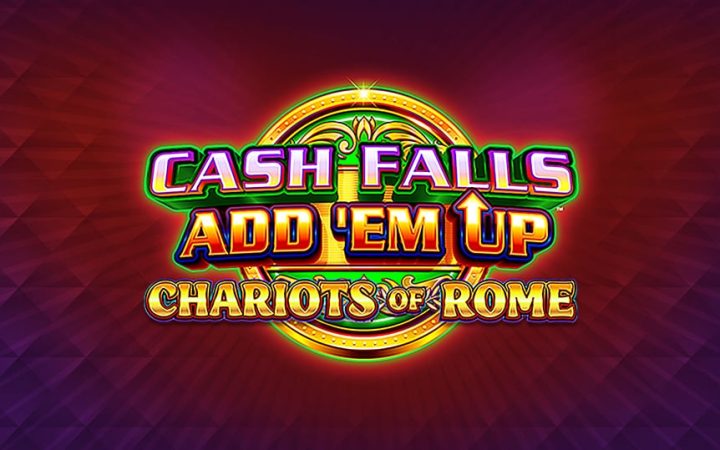 Cash Falls Add 'Em Up Chariots of Rome