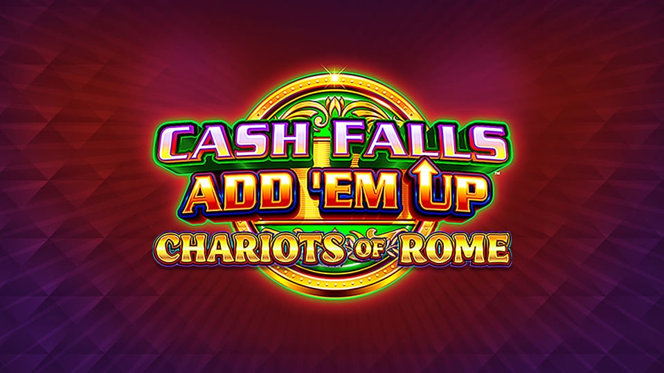 Cash Falls Add 'Em Up Chariots of Rome