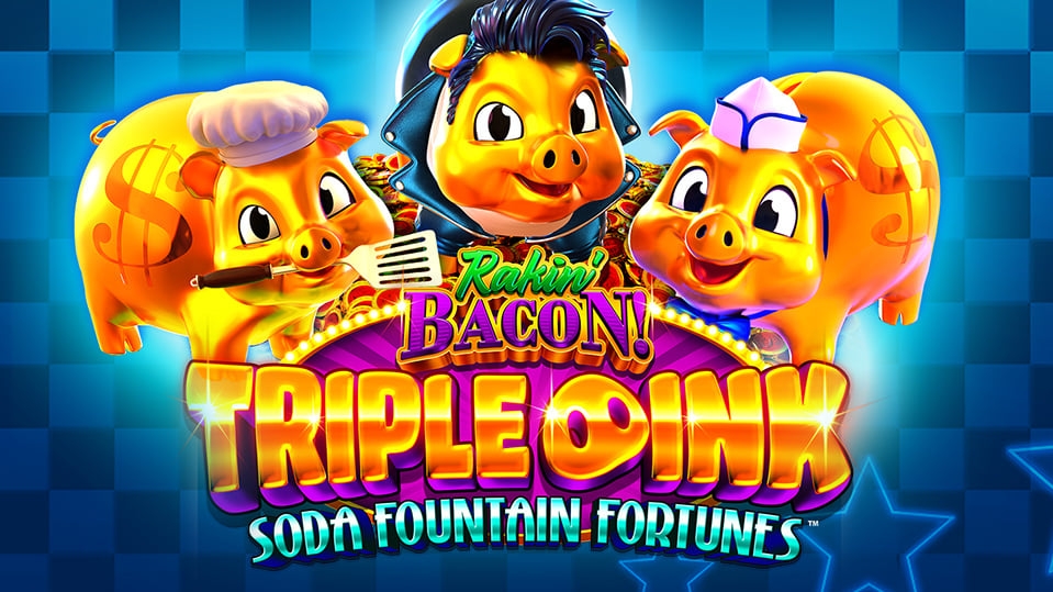 Rakin' Bacon Triple Oink Soda Fountain Fortunes