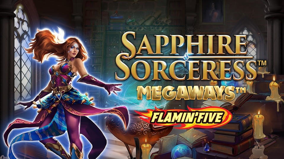 Sapphire Sorceress Megaways Flamin Five