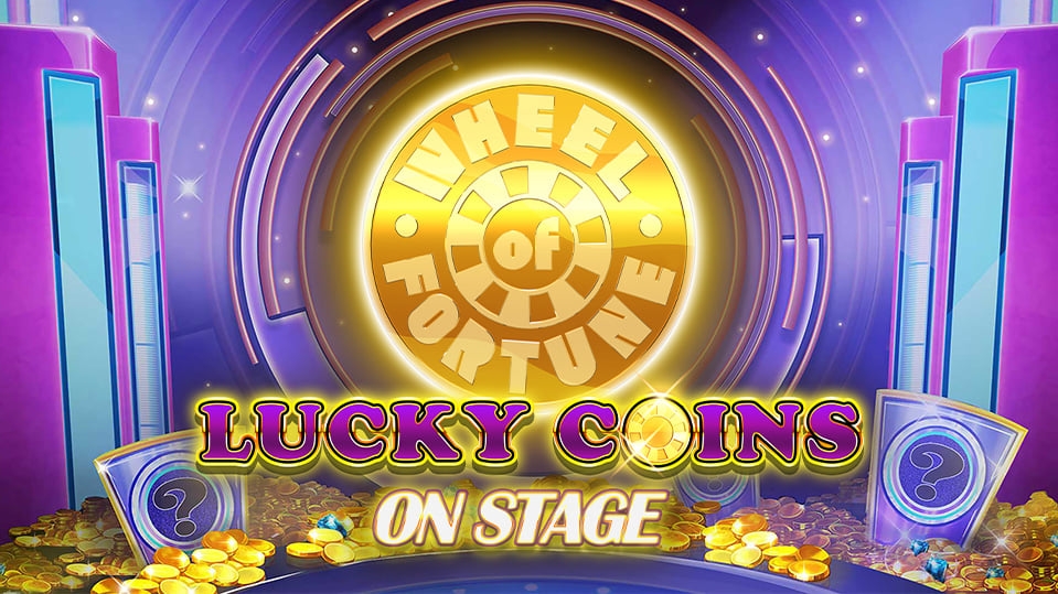 Wheel of Fortune Lucky Coins on Stage